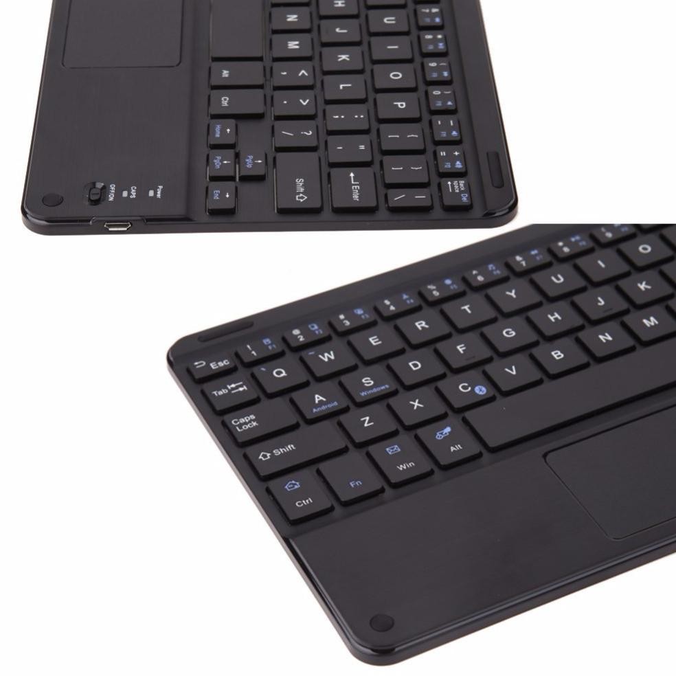 Best Seller Sarung Tablet Universal Ukuran 9 - 10 Inch Ada Paket Plus Keyboard Touchpad Leather Case