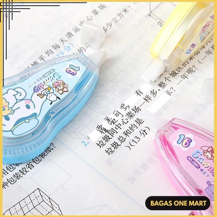 

TIP-EX TIPE X PITA PENGHAPUS LEM KOREKSI TINTA ROLL PENA ROLL 8 METER CORRECTION ALAT TULIS PULPEN PEN PERMANEN TAPE 8 METER X 5MM SEKOLAH STATIONARY SCHOOL SUPPLIES KTER KARTUN 9269 KUALITAS PRODUK TERBAIK