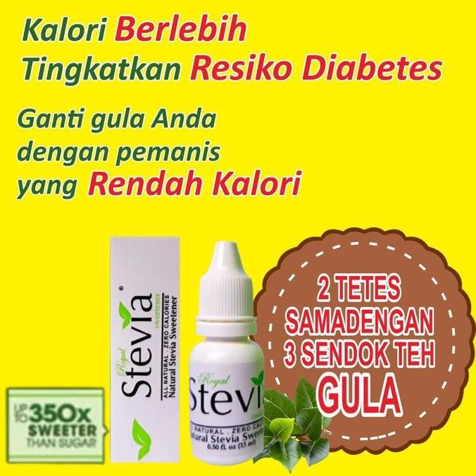 

JH8 Royal Stevia Original gula 0 kalori (paket harga grosir)