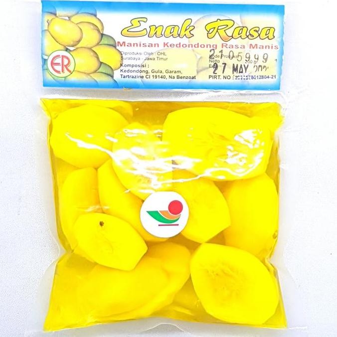 

\\\\\] ENAK RASA MANISAN KEDONDONG BASAH 200gr | TIDAK PEDAS BUAH DONDONG