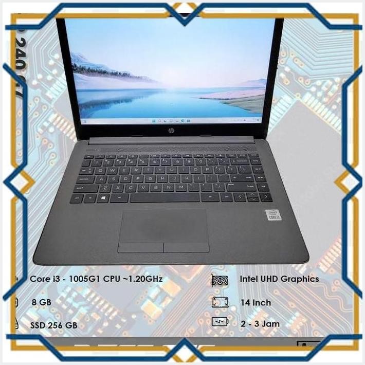 [ART] HP 240 G7 - CORE I3 - GEN 10 TH - SSD 256 GB