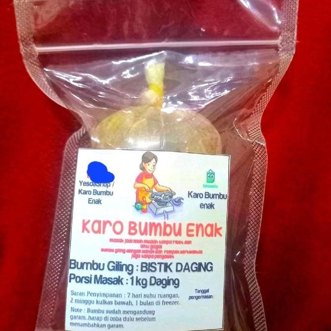 

JH8 Bumbu Giling Bistik Sapi / Bumbu Halus Bistik Sapi/Bumbu Bistik Daging