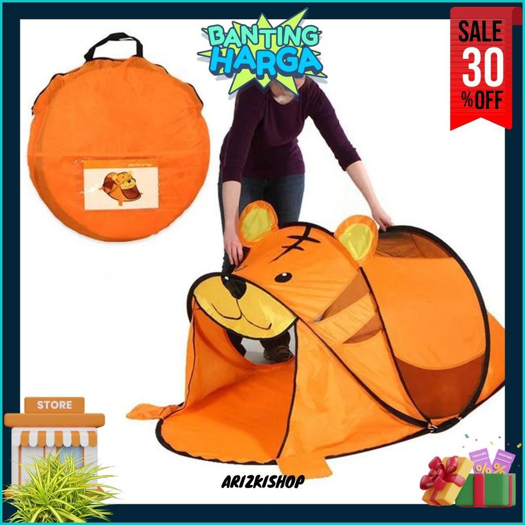 Tenda Anak Kemah Anak Tenda Anak Jumbo Ukuran  180 X 100 X 90 Cm Siap Kirim
