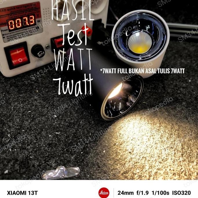 Ready stock] DownlightOutbowLED7watt6cmSpotlightOutbowCOBPlafon7w