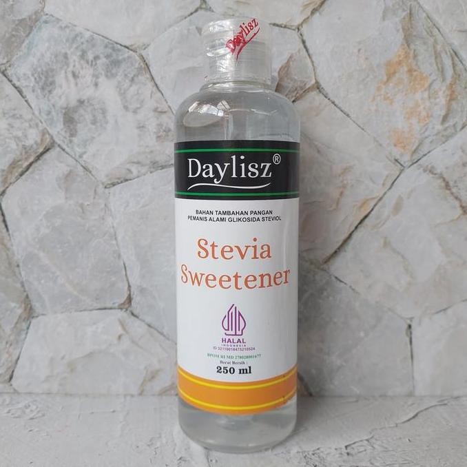 

JH8 Daylisz Stevia Sweetener 250 ml - Pemanis Alternatif Gula Pasir / Aren