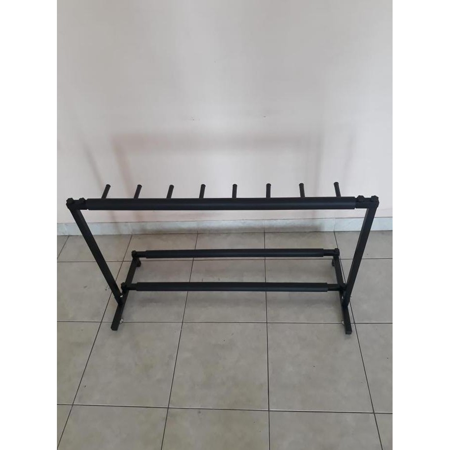 Rak Gitar Stand Gitar Isi 7 Universal Elektrik Akustik Bass Original