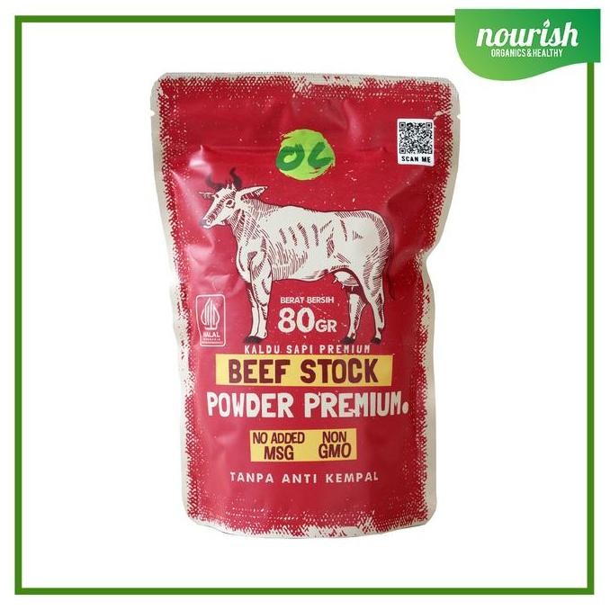 

JH8 Organic Center Kaldu PREMIUM Non GMO, No MSG HALAL 80gr