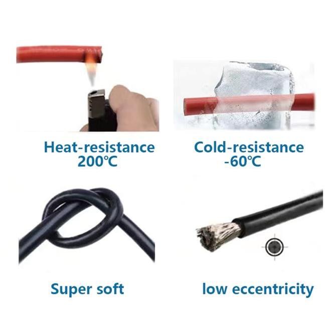 Kabel AWG Silicon 16AWG 14AWG 12AWG 10AWG Otomotif - Kabel AVSS Silicon 1.25MM 2MM 3.3MM 5.3MM