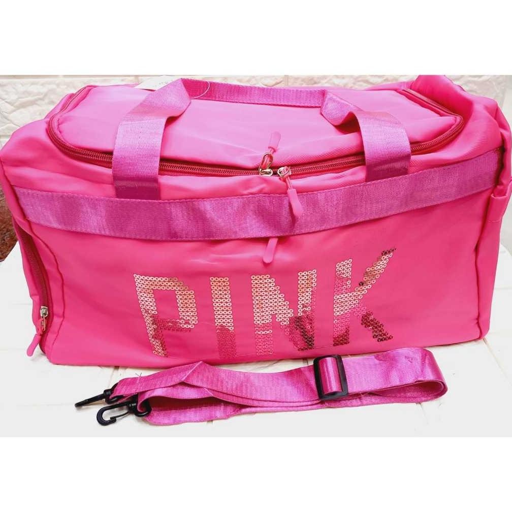 Tas Travel PINK Tas Gym Tas Olahraga Pink Fashion Import #1260
