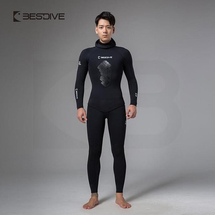 BIG SALE BESTDIVE WETSUIT SPLASH CAMO SPEARFISHING 3mm MALE FREEDIVE PROMO TERBARU BEST SELLER BEST 