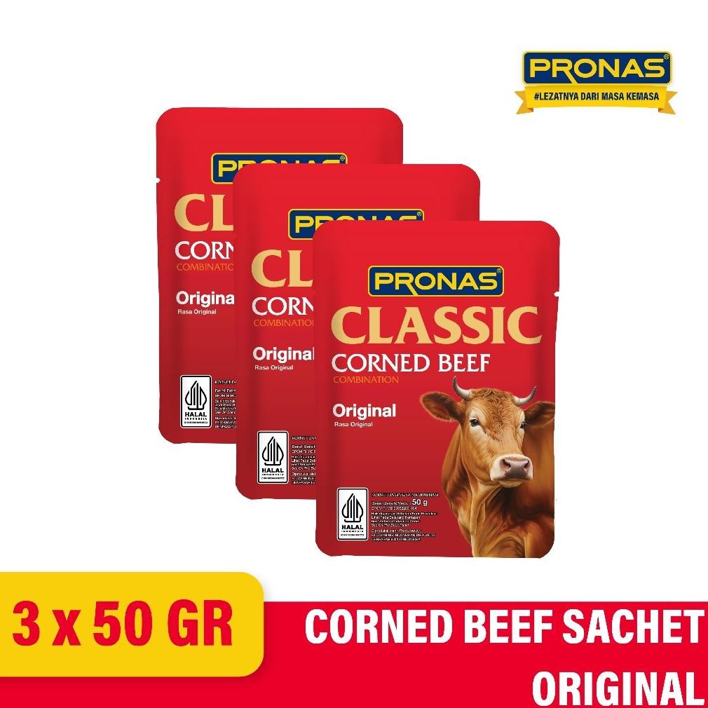 

we-12 Big Sale!!! Pronas Kornet Sapi Sachet 50 g Bundling 3 Pcs Hemat Terlaris