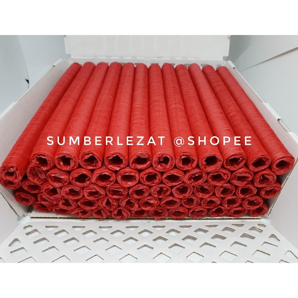 

BEST 18.45 MM RED - CASING SELONGSONG SOSIS KOLAGEN COLLAGEN EDIBLE HALAL