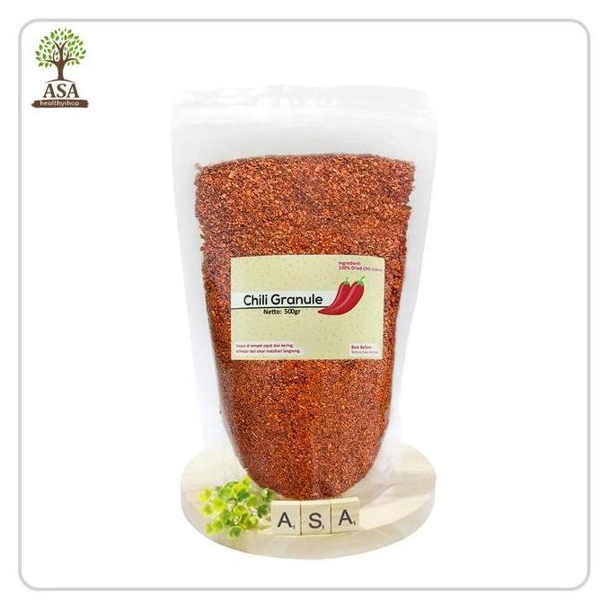 

JH8 Chili Granule - Chili Flakes 500 gram