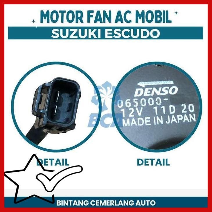 [TGA] MOTOR EKSTRA FAN RADIATOR AC MOBIL SUZUKI ESCUDO