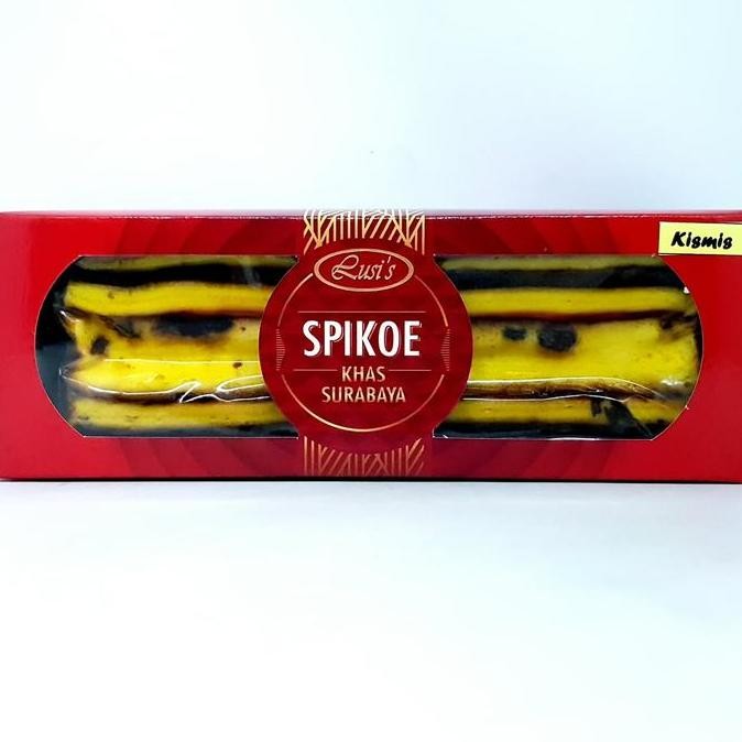

$$$$] LUSI'S SPIKOE KISMIS 390gr | KUE LAPIS KHAS SURABAYA LUSIANA OLEH ASLI