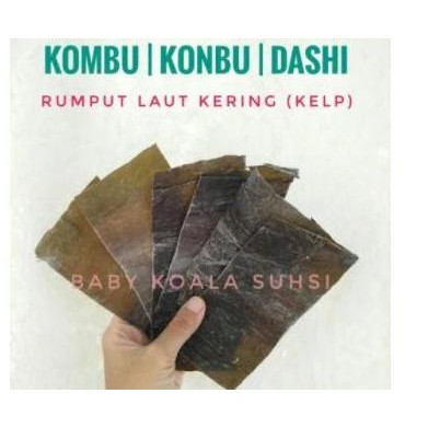 

JH8 Dashi Kombu Share Size 50gr | Konbu | Rumput Laut