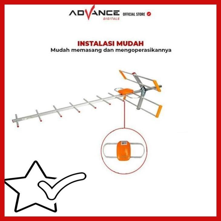 [TKR] ANTENA TV DIGITAL ADVANCE AA-801 / ANTENA DIGITAL HDTV ADVANCE OUTDOOR