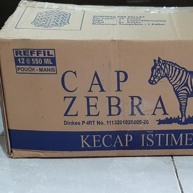 

JH8 kecap zebra refill 550ml