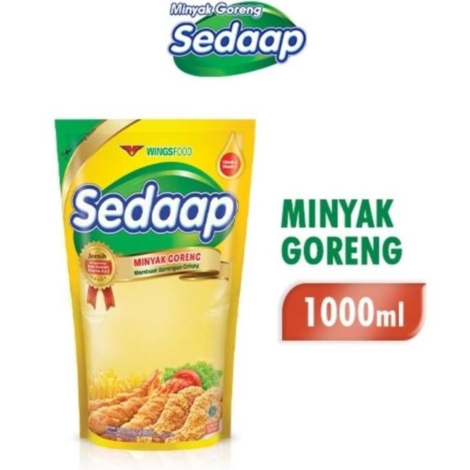 

JH8 SEDAAP MINYAK GORENG POUCH 1 L Sedap Minyak Goreng Sedap 1 Liter