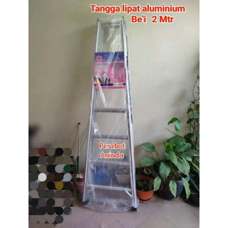 Tangga Lipat Alumunium Tangga Bi Bei - Hanya Kota Semarang Dan Sekitarnya Termurah Best Quality 100%