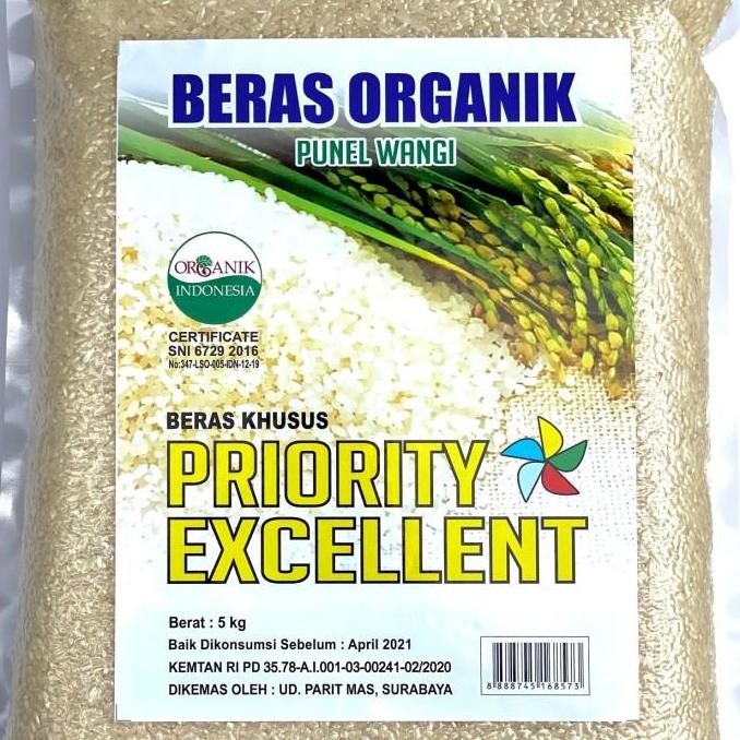 

(Expert) Beras Pandan Wangi Organik Priority Excellent 5kg