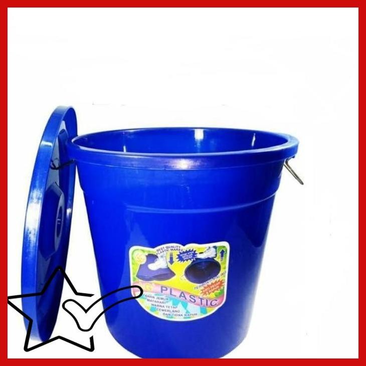 [TKR] EMBER TONG GENTONG AIR 30 LITER DENGAN TUTUP PLASTIK LG