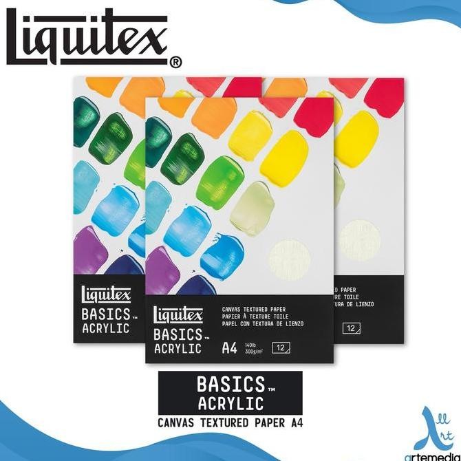 

Sale Liquitex Basics Acrylic Paper Pad Canvas Texture