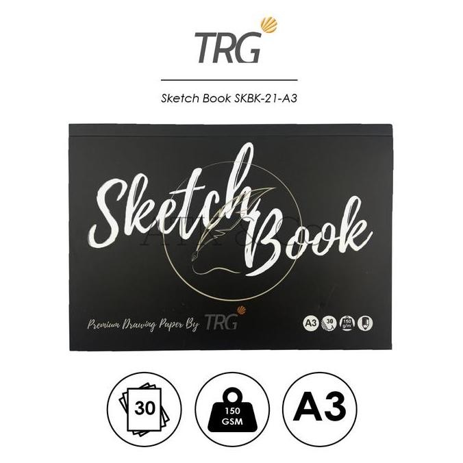 

Sale Trg Sketchbook Sketch Drawing Book A3 150Gsm Skbk-21-A3 - Kertas Buku Gambar & Sketsa 150 Gsm Trg