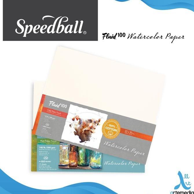 

Sale Kertas Cat Air Speedball Fluid 100 Cotton 22X30 Inch Watercolor Paper