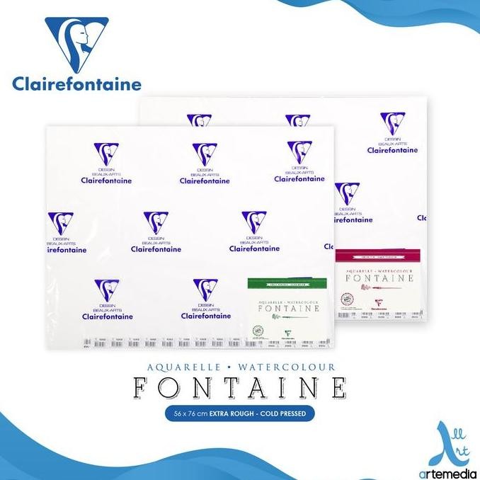 

Sale Kertas Cat Air Clairefontaine Fontaine 56X76Cm Watercolor Paper