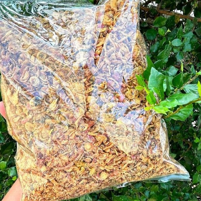

JH8 Bawang Goreng Merah 1kg Termurah, Grade B+ Bawang Goreng Kemasan 1000g, Bahan Masakan Rempah Instan