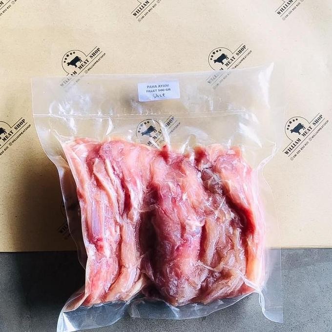 

JH8 Paha Ayam Slice 500GR / Ayam Slice Tipis Williammeatshop