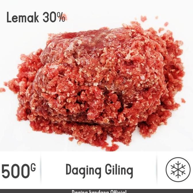 

JH8 Daging giling sapi fat / lemak30%|| DagingKandang