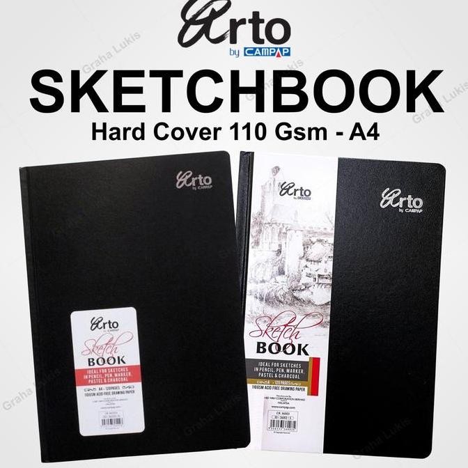 

Sale Arto Sketch Book A4 - Hard Cover