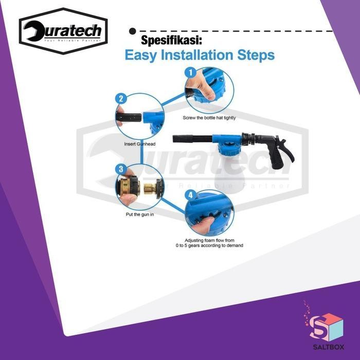 Jdm Semprotan Cuci Mobil Tekanan Tinggi Salju Foamer Semprotan Air / Snow Foam Gun / Foam Blaster / 