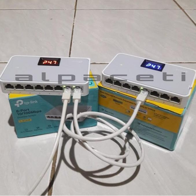 (Expert) Switch TP LINK TL-SF1008 Modif PoE TP-LINK TLSF1008D Switch PoE Modif