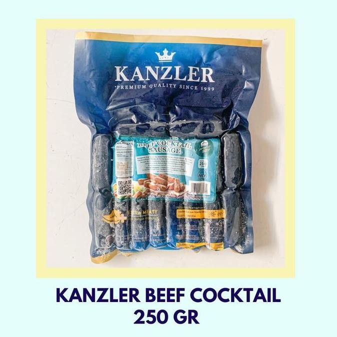 

JH8 Beef Coktail Sausage 250 gr, Produk Kanzler