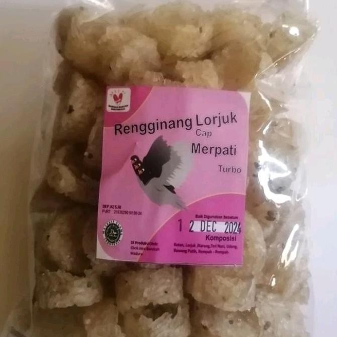 

JH8 Rengginang Lorjuk Super Ukuran Kecil Mini 500gr Siap Goreng Gurih Renyah Khas Madura