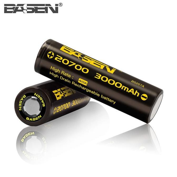 BATERAI BASEN 20700 3000MAH 40A BATTERY FOR MOD VAPORIZER VAPE