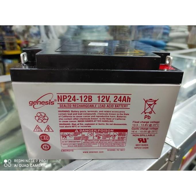 Battery VRLA Genesis NP24-12B 12V 24Ah