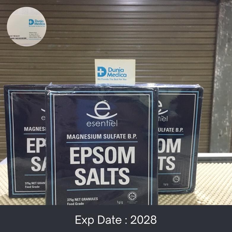 

NEW Epsom salts food grade 375g [terbaik][terlaris]