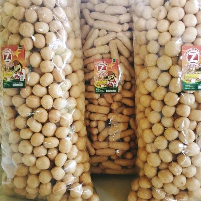 

krupuk ikan tengiri Premium food 1kg Camilan Snack Kerupuk