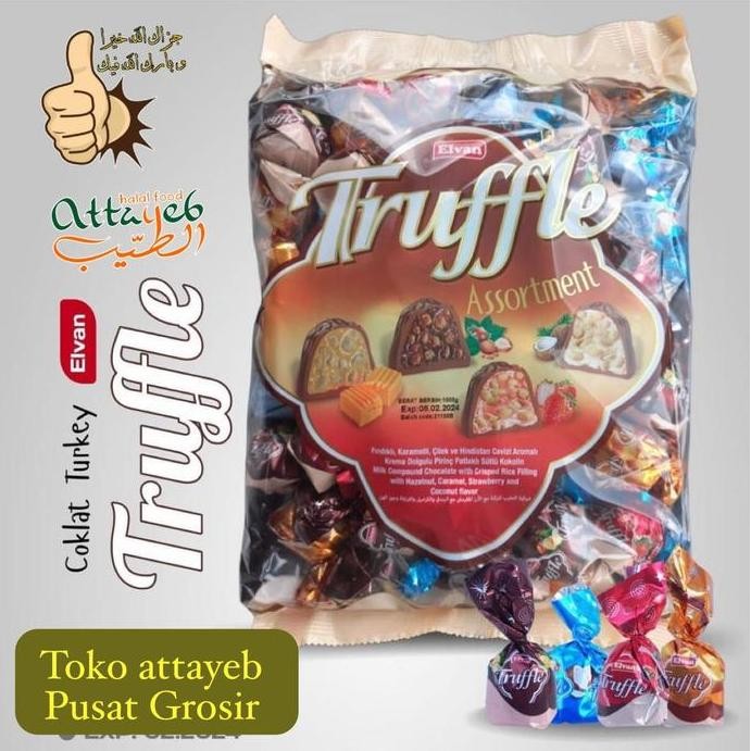 

Coklat Turkey Elvan Assortment Chocolate Truffle 400gr Assortment Cokelat Semua Varian