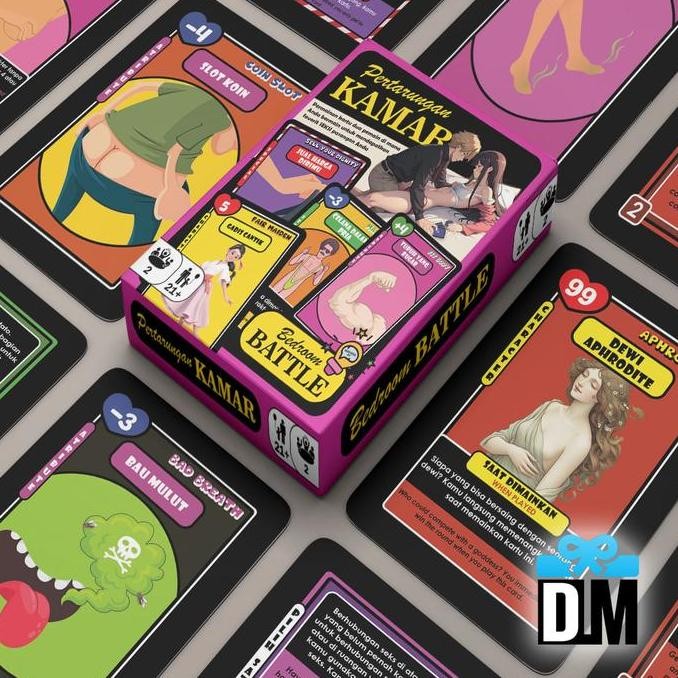 Sale Kartu Pertarungan Kamar Mainan Dewasa Adult Card Games Inspired By Bedroom Battle Bahasa Indone
