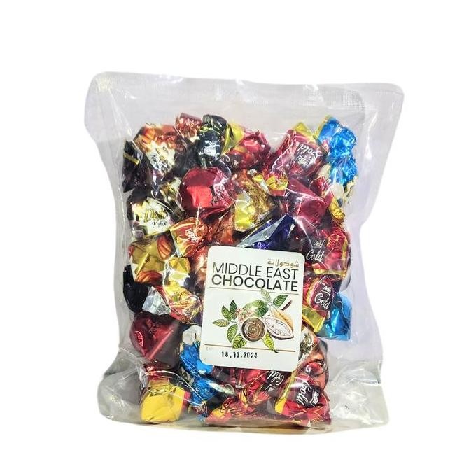 

Coklat Arab Mix 1 Kg - Cokelat Premium Cemilan Oleh-Oleh Haji dan Umroh