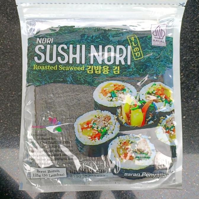 

Sushi Nori 50 Lembar Java Roasted Seaweed Rumput Laut