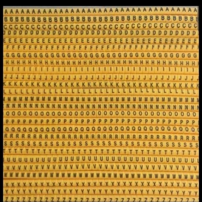 

[Expert] Kabel Marker EC1 / Cable Marker EC 1 Angka 0-9 Huruf A-Z Tanda +-