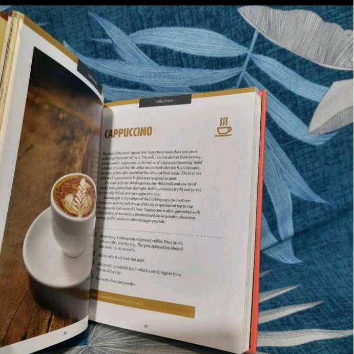 

The Baristas Bible Book Barista Kopi Coffee Cafe Cake Resep Olga Carryer HARD COVER ENGLISH LC