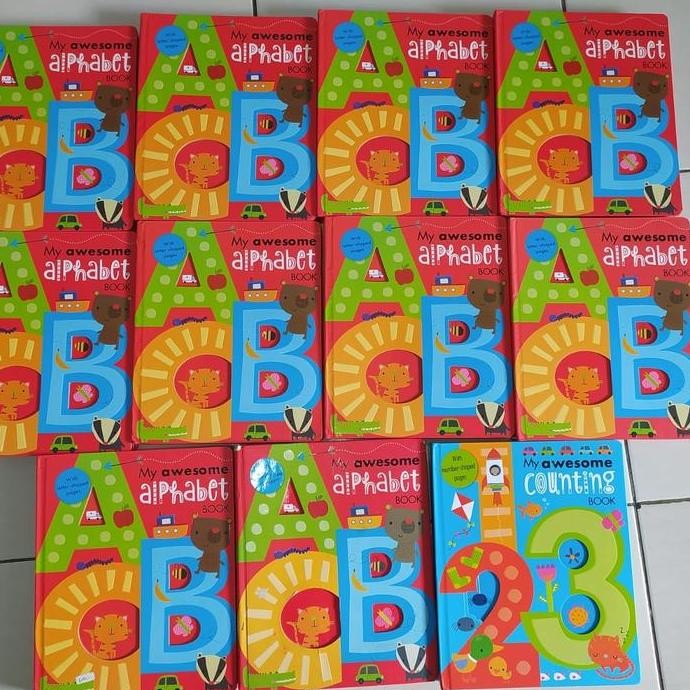 

my awesome alphabet book/hard cover/original LC