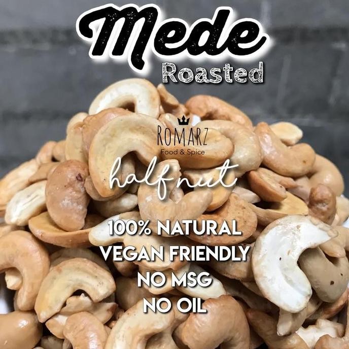 

KACANG MEDE OVEN BELAH 2 - 500gr / MEDE PANGGANG / MENTE OVEN BELAH 2